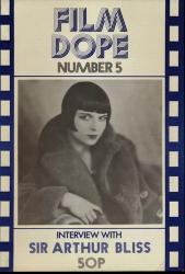 Film Dope No. 5 (July 1974): Interview with Sir Arthur Bliss