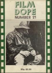 Film Dope No. 21 (October 1980)