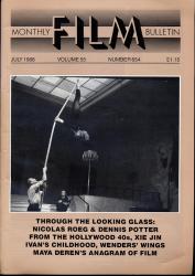 Monthly Film Bulletin No. 654 / July 1988 (vol. 55)