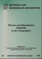 Theorie und Quantitative Methodik in der Geographie