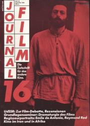 journal film. Die Zeitschrift für das andere Kino Heft Nr. 16 (April/Mai 1988)