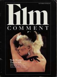 Film Comment October 1984: 'Body Double': Porn to Kill?. Hard-Boiled Hollywood. Peter Shaffer on 'Amadeus'. Eastwood, Olmi, Tavernier