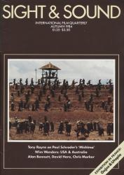Sight & Sound. International Film Quaterly, Autumn 84: Tony Rayns on Paul Schrader's 'Mishima'. Wim Wenders: USA & Australia. Alan Bennett, David Hare, Chris Marker