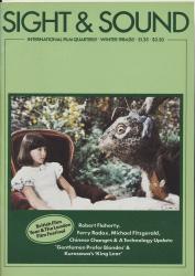 Sight & Sound. International Film Quaterly, Winter 1984/85: British Film Year & The London Film Festival. Robert Flaherty, Ferry Radax, Michael Fitzgerald. Chinese Changes & A Technology Update. 'Gentlemen Prewfer Blondes' & Kurosawa's 'King Lear'