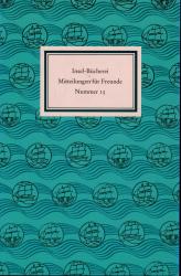 Insel-Bücherei. Mitteilungen für Freunde Nr. 15