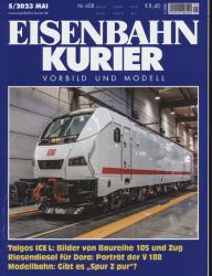 Eisenbahn-Kurier. Modell und Vorbild. hier: Heft Nr. 608 (5/2023 Mai)