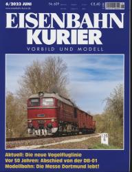 Eisenbahn-Kurier. Modell und Vorbild. hier: Heft Nr. 609 (6/2023 Juni)