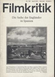 Filmkritik Nr. 184 (April 1972): Die Sache der Engländer in Spanien