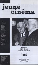 jeune cinéma no. 185 (Janvier-Février 1988): Rossellini, Kjell Grede, Jeunes cinéastes