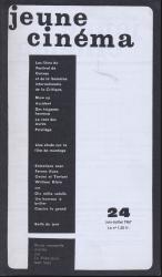 jeune cinéma no. 24 (Juin-Juillet 1967)