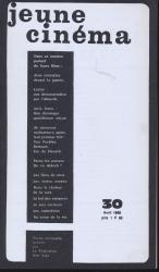 jeune cinéma no. 30 (Avril 1968)