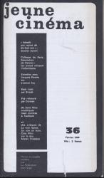 jeune cinéma no. 36 (Février 1969)
