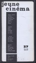 jeune cinéma no. 37 (Mars 1969)
