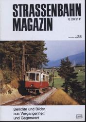 Strassenbahn Magazin Heft Nr. 38 / November 1980