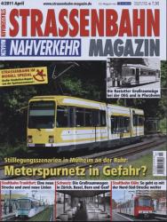 Strassenbahn Magazin Heft Nr. 4/2011 April: Meterspurnetz in Gefahr? Stillegungsszenarien in Mülheim an der Ruhr