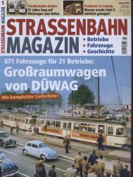 Strassenbahn Magazin Heft Nr. 1/2016 Januar: Großraumwagen von DÜWAG. 871 Fahrzeuge für 21 Betriebe
