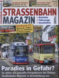 Strassenbahn Magazin Heft Nr. 10/2016 Oktober: Paradies in Gefahr? So sehen die Zukunfts-Perspektiven der kleinen Straßenbahn-Betriebe in Brandenburg aus
