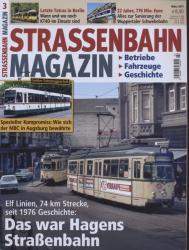 Strassenbahn Magazin Heft Nr. 3/2017 März: Das war Hagens Straßenbahn. Elf Linien, 74 km Strecke, seit 1976 Geschichte