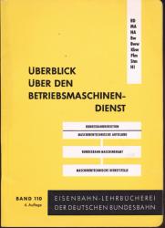 Überblick über den Betriebsmaschinendienst