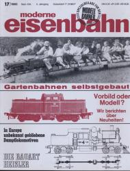 moderne eisenbahn. hier: Heft 17/1965 (2. Jahrgang)