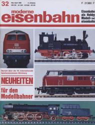 moderne eisenbahn. hier: Heft 32/1968 (6. Jahrgang): Neuheiten für den Modellbahner. Bericht über die 19. Internationale Spielwarenmesse Nürnberg