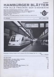 Hamburger Blätter für alle Freunde der Eisenbahn, 46. Jahrgang 1999: 8 Hefte (=kompl. Jahrgang)