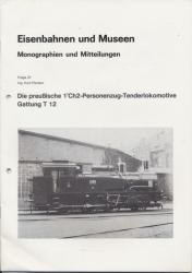 Die preußische 1' Ch2-Personenzug-Tenderlokomotive Gattung T 12