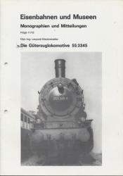 Die Güterzuglokomotive 55 3345