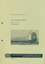 Technik der ausländischen Reisezugwagen.: Wagen der SBB Am, Abm, Bm, Bcm. Stand: Januar 1985