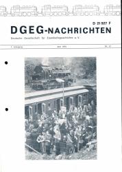 DGEG-Nachrichten Heft Nr. 21/1975 (Juni 1975)