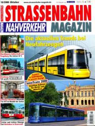 Strassenbahn Magazin Heft Nr. 10/2008 Oktober: Die aktuellen Trends bei Neufahrzeugen