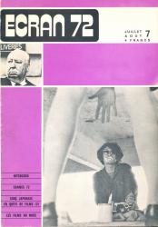 ECRAN no. 7 (Aout '72): Hitchcock. Cannes 72. Cinq japonais en quète de films (2). Les films du mois