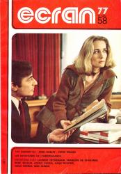 Ecran no. 58 (Mai '77): Tay Garnett (2). John Hubley. Peter Foldes. Les infortunes de l'independance. Entretiens avec: Laurent Heynemann, François de Chavanes, Rene Gilson, Agnes Varda, Hans Richter, Haile Gerima, Med Hondo