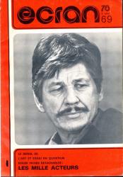 Ecran no. 69 (Mai '78): Le serial (II). L'art et essai en question. Les Mille Acteurs, douze fiches detachables