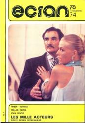 Ecran no. 74 (Novembre '78): Robert Altman. Miklos Rozsa. Jean renoir. Les Mille Acteurs, douze fiches detachables