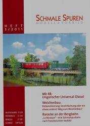 Schmale Spuren. Modell & Vorbild Heft 4/2011: Elektrisch in die Ernstfall-Gegend. Die Dürener Eisenbahn, eine schmalspurige Industriebahn / Sankt Paul vor den Mauern. 'Sankt-Paul' - eine französische Schmalspur in Baugröße 0e / Durango & Silverton RR, Cha