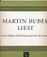 Martin Buber liest. Aus der Heiligen Schrift Israels, genannt das Alte Testament [Vinyl-LP]