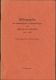 Bibliographie der volkskundlichen Veröffentlichungen von Johannes Künzig 1922-1967