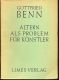 Altern als Problem für Künstler