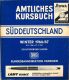 Amtliches Kursbuch Süddeutschland Winter 1966/67, gültig vom 25.09.1966 bis 27.05.1967