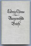 Ausgewählte Briefe, hrggb. von Josef Hofmiller und Michael Hochgesang