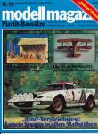 modell magazin. Plastik-Bausätze. Flugzeuge-Schiffe - Autos und Motorräder - Militärfahrzeuge - Panzer - Historische Figuren. hier: Heft 12/1978