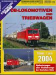 Eisenbahn-Kurier Aspekte Heft 22: DB-Lokomotiven und Triebwagen. Stand: 1. Juli 2004. Stationierung aller Triebfahrzeuge der Deutschen Bahn