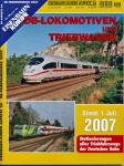 Eisenbahn-Kurier Aspekte Heft 26: DB-Lokomotiven und Triebwagen. Stand: 1. Juli 2007. Stationierung aller Triebfahrzeuge der Deutschen Bahn