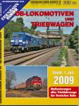 Eisenbahn-Kurier Aspekte Heft 29: DB-Lokomotiven und Triebwagen. Stand: 1. Juli 2009. Stationierung aller Triebfahrzeuge der Deutschen Bahn