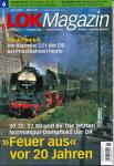 Lok Magazin Heft 6/2008 (Juni 2008): 'Feuer aus' vor 20 Jahren. 50.35, 52.80 und 86: Die letzten Normalspur-Dampfloks der DR