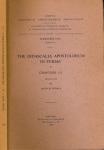 The Didascalia Apostolorum in Syriac II. Chapters I-X