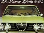 Prospekt Alfa Romeo Alfetta 1.6 / 1.8 L (Verkaufsprospekt)