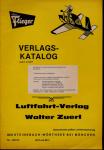 Verlagskatalog Luftfahrt-Verlag Walter Zuerl 1977