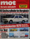 mot. Die Auto-Zeitschrift. hier: Heft 10/1979